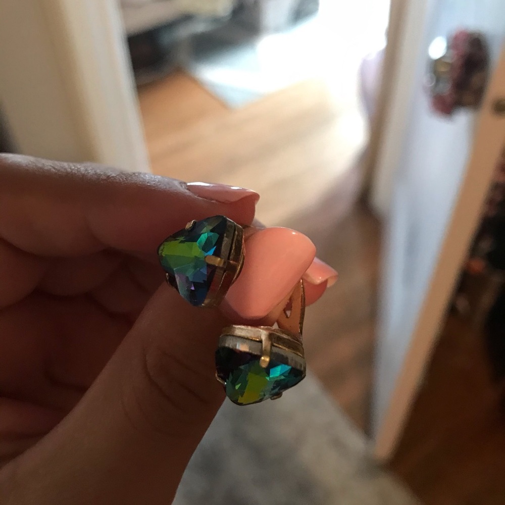 Green blue ring